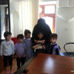 kindergarten students handed out Miswak 1