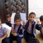 تدريب طلاب التمهيدي على غسل أسنانهم – مدارس الرشيد الحديثة (20)