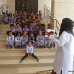 تدريب طلاب التمهيدي على غسل أسنانهم – مدارس الرشيد الحديثة (4)