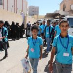 توزيع الكسوة على أيتام دار الرحمة – مدارس الرشيد الحديثة فرع معين الإنجليزي (3)