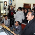 زيارة طلاب وطالبات مدارس الرشيد الحديثة لقناة اليمن اليوم (1)