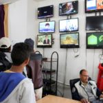 زيارة طلاب وطالبات مدارس الرشيد الحديثة لقناة اليمن اليوم (18)