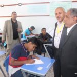 مدير مكتب التربية يتفقد سير الاختبارات بمدارس الرشيد الحديثة فرع معين الإنجليزي (3)