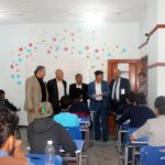 مدير مكتب التربية يتفقد سير الاختبارات بمدارس الرشيد الحديثة فرع معين الإنجليزي (4)