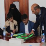 مدير مكتب التربية يتفقد سير الاختبارات بمدارس الرشيد الحديثة فرع معين الإنجليزي (6)